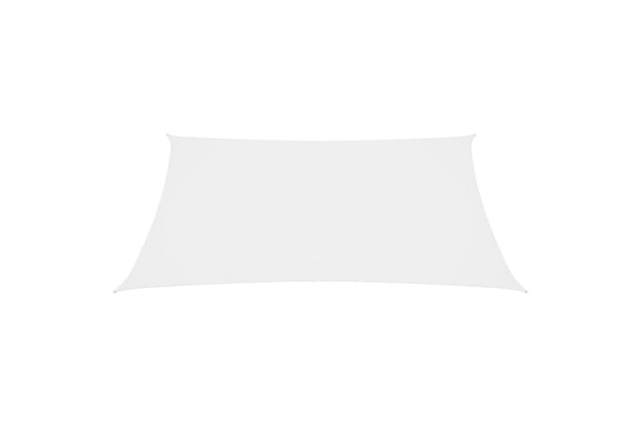 Aurinkopurje Oxford-kangas neliö 6x6 m valkoinen - Valkoinen - Puutarhakalusteet - Aurinkosuoja - Aurinkopurje