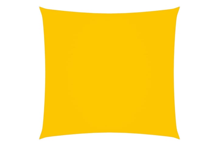 Aurinkopurje Oxford-kangas neliö 7x7 m keltainen - Keltainen - Puutarhakalusteet - Aurinkosuojat - Aurinkopurjeet