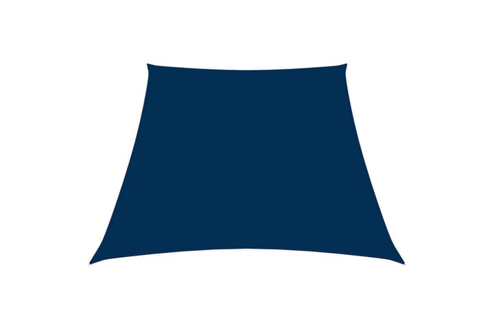 Aurinkopurje Oxford-kangas puolisuunnikas 3/4x3 m sininen - Puutarhakalusteet - Aurinkosuojat - Aurinkopurjeet