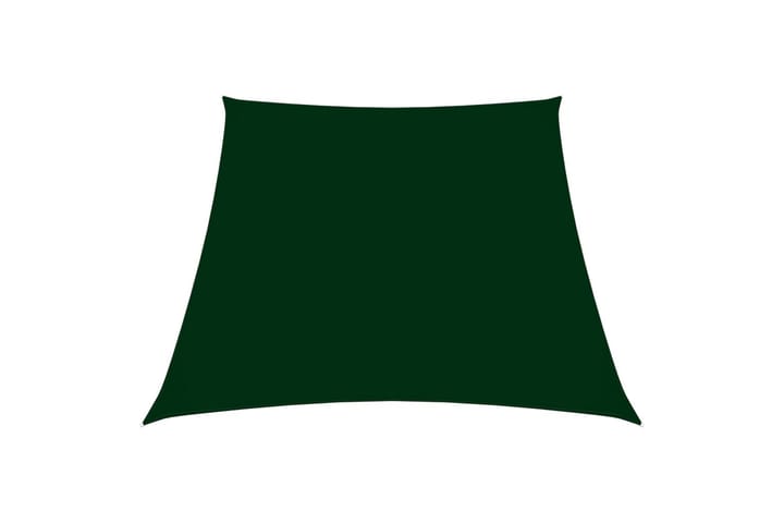 Aurinkopurje Oxford-kangas puolisuunnikas 4/5x3 m - Tummanvihreä - Puutarhakalusteet - Aurinkosuoja - Aurinkopurje