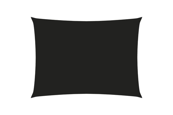 Aurinkopurje Oxford-kangas suorakaide 2,5x4 m musta - Musta - Puutarhakalusteet - Aurinkosuoja - Aurinkopurje