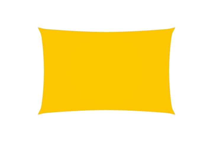 Aurinkopurje Oxford-kangas suorakaide 4x7 m keltainen - Keltainen - Puutarhakalusteet - Aurinkosuojat - Aurinkopurjeet