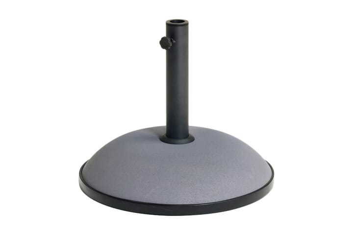 Aurinkovarjonjalka Basic 30kg - Musta/Harmaa/Betoni - Puutarhakalusteet - Aurinkosuoja - Aurinkovarjo - Aurinkovarjon jalka