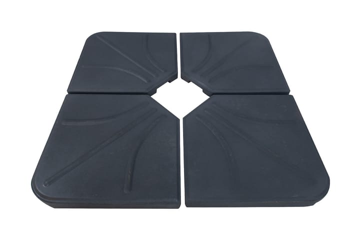 Aurinkovarjonjalan paino 4kpl/72 kg Betoni - Puutarhakalusteet - Aurinkosuojat - Aurinkovarjot - Aurinkovarjon jalat