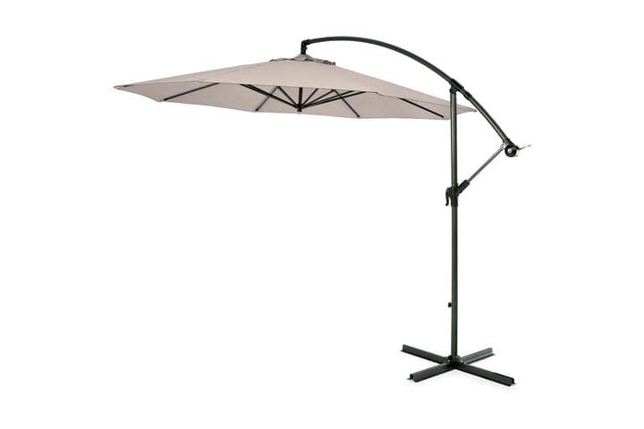 Hillerstorp Riippuva aurinkovarjo 300 cm - Beige - Puutarhakalusteet - Aurinkosuojat - Aurinkovarjot - Riippuva aurinkovarjo
