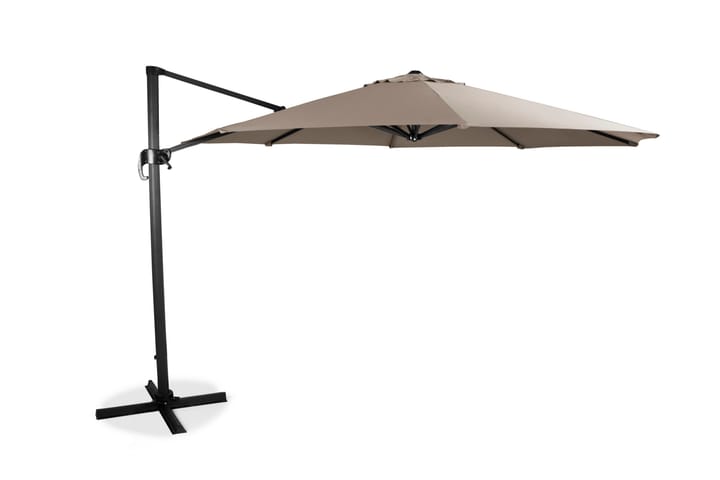 Riippuva aurinkovarjo XL 350cm - beige - Puutarhakalusteet - Aurinkosuojat - Aurinkovarjot