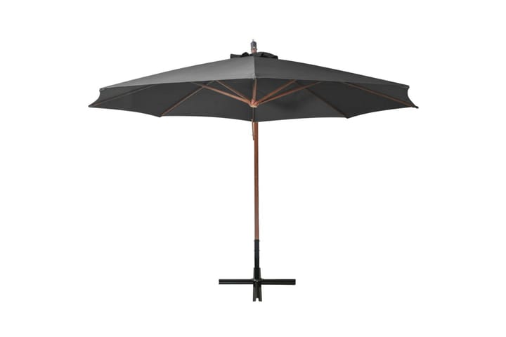 Riippuva päivänvarjo tangolla antrasiitti 3,5x2,9 m - Puutarhakalusteet - Aurinkosuoja - Aurinkovarjo - Riippuva aurinkovarjo
