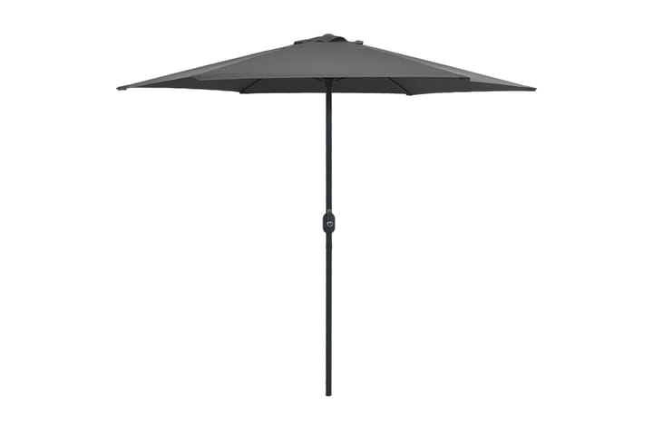 Aurinkovarjo alumiinitanko 270x246 cm antrasiitti - Antrasiitti - Puutarhakalusteet - Aurinkosuojat - Aurinkovarjot