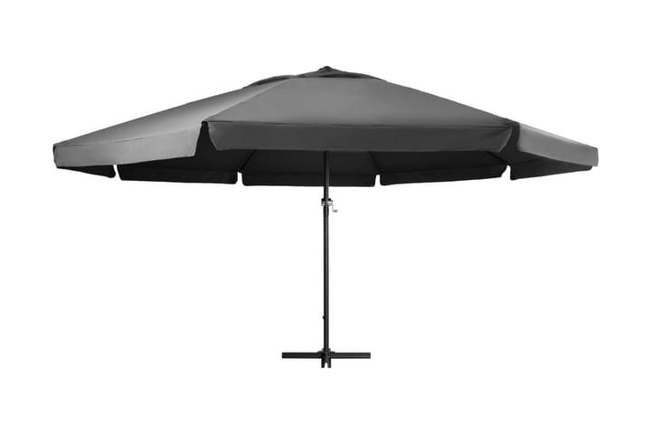 Aurinkovarjo alumiinitanko 600 cm antrasiitti - Antrasiitti - Puutarhakalusteet - Aurinkosuojat - Aurinkovarjo