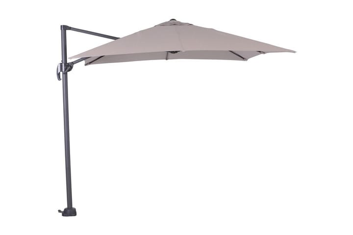Aurinkovarjo Hawaii 250x250 cm Musta/ Hiekka - Garden Impressions - Puutarhakalusteet - Aurinkosuoja - Aurinkovarjo