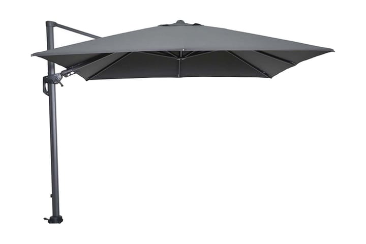 Aurinkovarjo Hawaii 300x300 cm Musta/ Tummanharmaa - Garden Impressions - Puutarhakalusteet - Sohvat & penkit - Pihakeinut