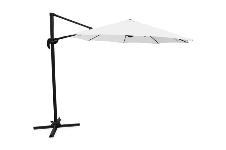 Aurinkovarjo Leeds 300 cm Valkoinen - Venture Home - Puutarhakalusteet - Aurinkosuoja - Aurinkovarjo