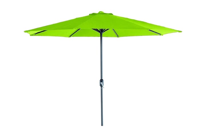Aurinkovarjo Lotus 300 cm Musta/Vihreä - Garden Impressions - Puutarhakalusteet - Aurinkosuojat - Aurinkovarjot