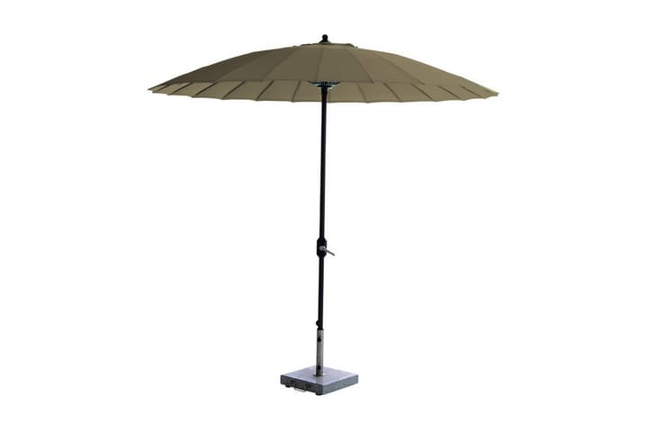 Aurinkovarjo Manilla 250 cm Musta/Taupe - Garden Impressions - Puutarhakalusteet - Aurinkosuojat - Aurinkovarjo