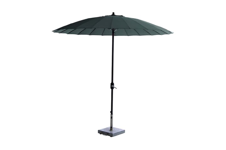 Aurinkovarjo Manilla 250 cm Musta/Tummanharmaa - Garden Impressions - Puutarhakalusteet - Aurinkosuojat - Aurinkovarjo