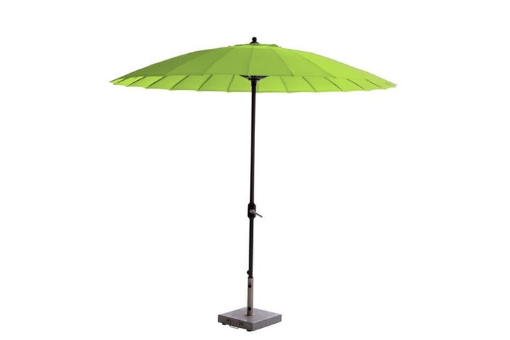 Aurinkovarjo Manilla 250 cm Musta/Vihreä - Garden Impressions - Puutarhakalusteet - Aurinkosuojat - Aurinkovarjot