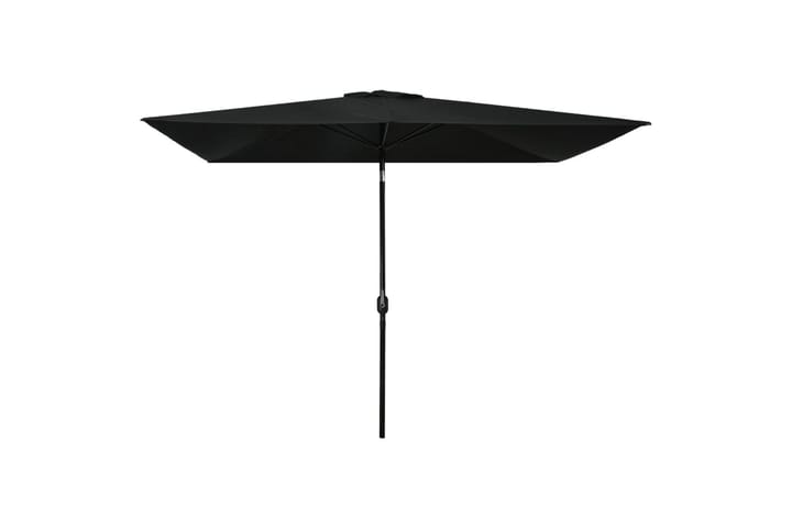 Aurinkovarjo metallirunko 300x200 cm musta - Musta - Puutarhakalusteet - Aurinkosuojat - Aurinkovarjot