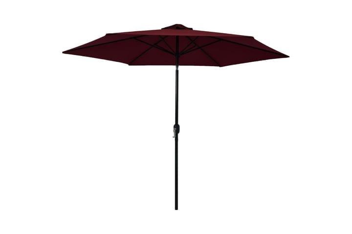 Aurinkovarjo metallitangolla 300 cm - Viininpunainen - Puutarhakalusteet - Aurinkosuoja - Aurinkovarjo