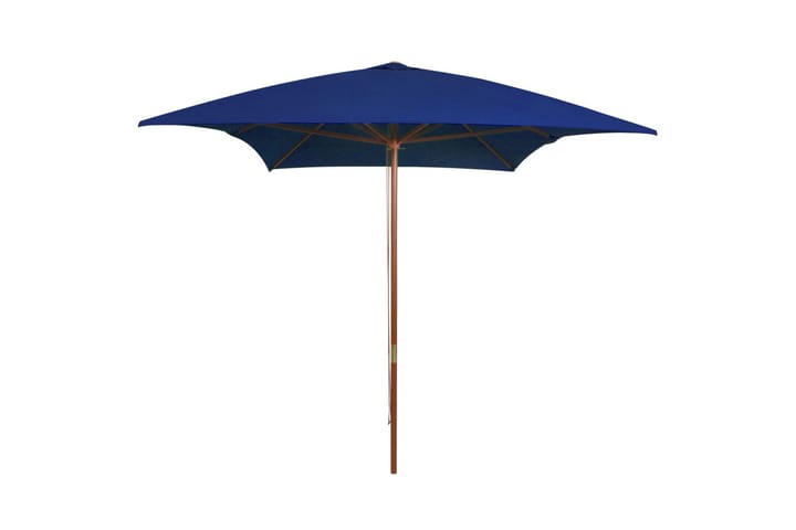 Aurinkovarjo puurunko sininen 200x300 cm - Puutarhakalusteet - Aurinkosuojat - Aurinkovarjot