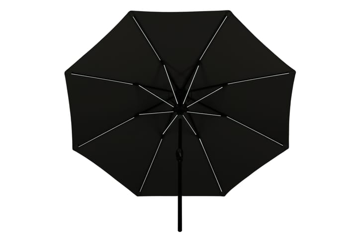 Aurinkovarjo Sabal 270 cm - Harmaa - Puutarhakalusteet - Aurinkosuojat - Aurinkovarjot