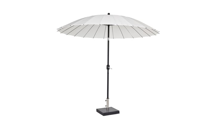 Aurinkovarjo Shanghai - Valkoinen - Puutarhakalusteet - Aurinkosuojat - Aurinkovarjo - Aurinkovarjon jalka
