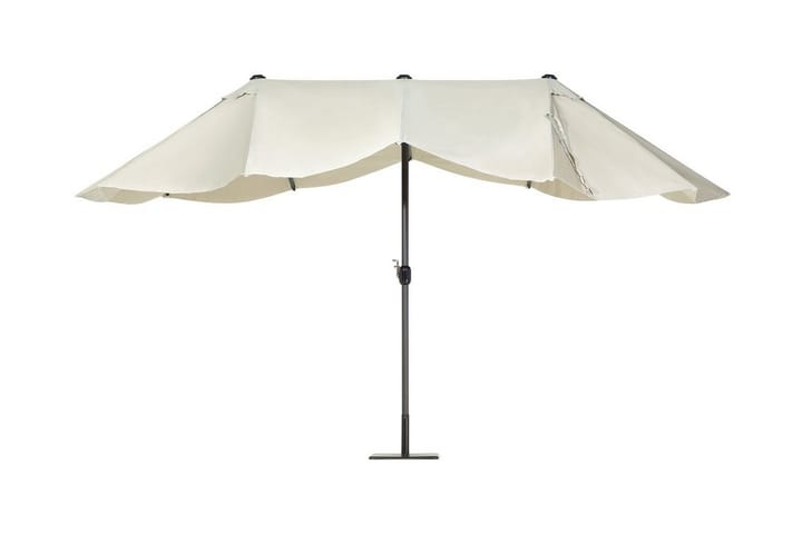 Aurinkovarjo Sibilla 247 cm - Beige - Puutarhakalusteet - Aurinkosuoja - Aurinkovarjo