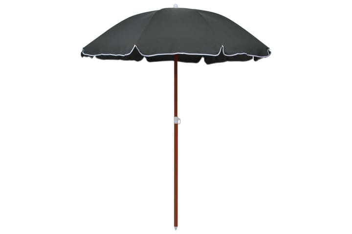 Aurinkovarjo terästanko 180 cm antrasiitti - Antrasiitti - Puutarhakalusteet - Aurinkosuojat - Aurinkovarjot