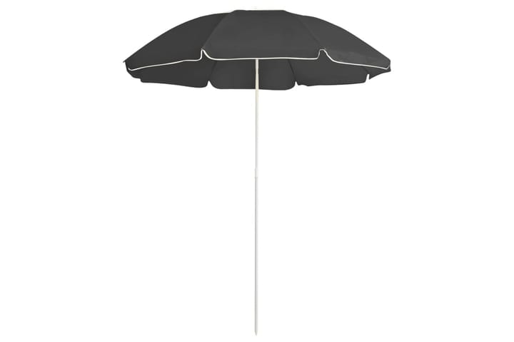 Aurinkovarjo terästanko antrasiitti 180 cm - Antrasiitti - Puutarhakalusteet - Aurinkosuoja - Aurinkovarjo