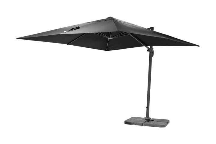 Aurinkovarjo Tobago 300 cm - Harmaa - Puutarhakalusteet - Aurinkosuojat - Aurinkovarjot