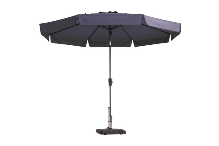Madison Päivänvarjo Flores 300 cm pyöreä safiirinvihreä - Sininen - Puutarhakalusteet - Aurinkosuoja - Aurinkovarjo
