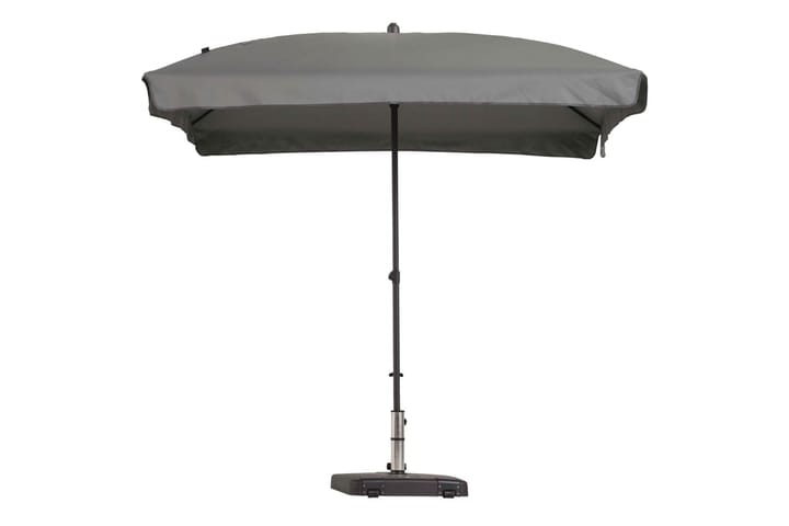 Madison Päivänvarjo Patmos 210x140cm vaaleanharmaa - Harmaa - Puutarhakalusteet - Aurinkosuoja - Aurinkovarjo