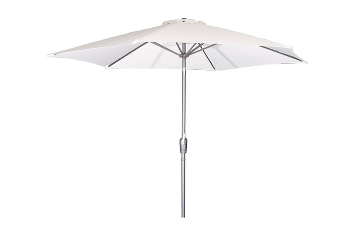 Manchester Aurinkovarjo ø300cm - Valkoinen/Musta - Puutarhakalusteet - Aurinkosuojat - Aurinkovarjot
