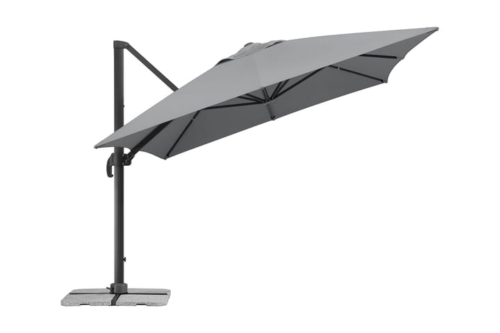 Rhodos Grande Aurinkovarjo - Antrasiitti - Puutarhakalusteet - Aurinkosuojat - Aurinkovarjo - Aurinkovarjon jalka