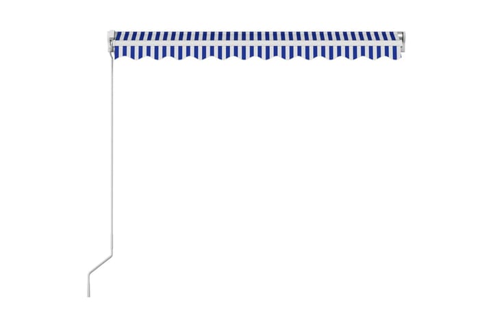 Manuaalisesti sisäänkelattava markiisi 300x250cm - Sininen - Puutarhakalusteet - Aurinkosuojat - Markiisi