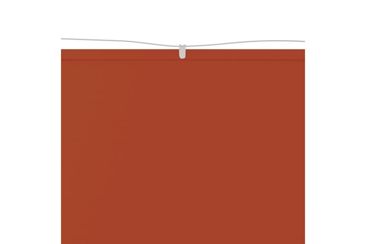 Pystymarkiisi terrakotta 60x1000 cm Oxford kangas - Punainen - Puutarhakalusteet - Aurinkosuoja - Markiisi
