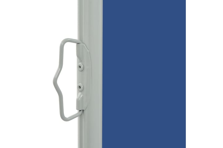 Sisäänvedettävä terassin sivumarkiisi 160x300 cm sininen - Sininen - Puutarhakalusteet - Aurinkosuojat - Markiisit