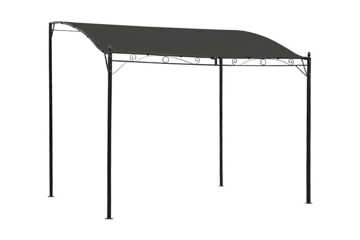 Aurinkokatos 3x2,5 m antrasiitti - Antrasiitti - Puutarhakalusteet - Aurinkosuoja - Paviljonki - Kokonainen paviljonki