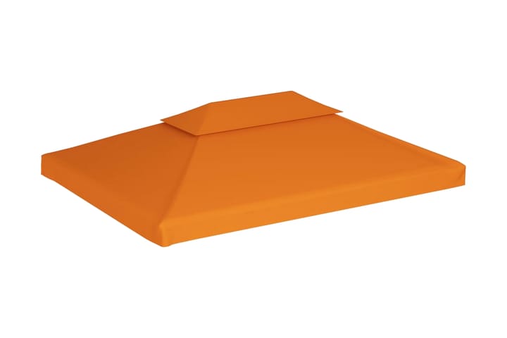 Huvimajan vaihtokatto kangas 310 g/m² terrakotta 3 x 4 m - Oranssi - Puutarhakalusteet - Aurinkosuojat - Paviljonki