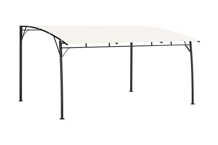 Puutarhan aurinkokatos 4x3x2,25 m kerma - Puutarhakalusteet - Aurinkosuoja - Paviljonki - Kokonainen paviljonki