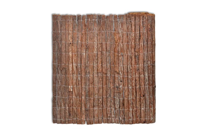 Kaarna-aita 400x150 cm - Ruskea - Puutarhakalusteet - Aurinkosuojat - Sermit ja tuulisuojat