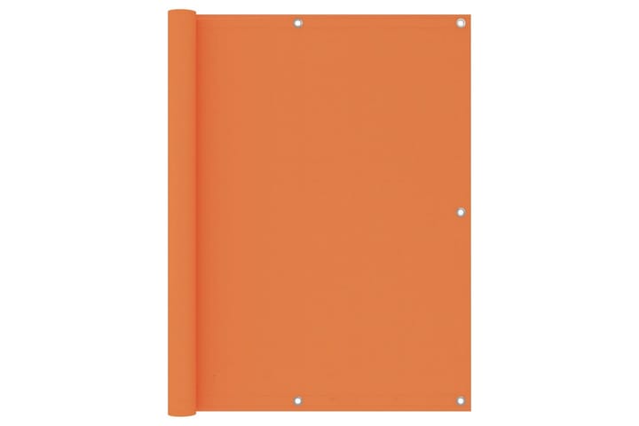 Parvekkeen suoja oranssi 120x600 cm Oxford kangas - Oranssi - Puutarhakalusteet - Parveke - Turvallisuus & parvekkeen tuulisuoja - Parvekesuoja