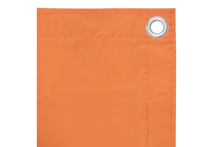 Parvekkeen suoja oranssi 120x600 cm Oxford kangas - Oranssi - Puutarhakalusteet - Parveke - Turvallisuus & parvekkeen tuulisuoja - Parvekesuoja