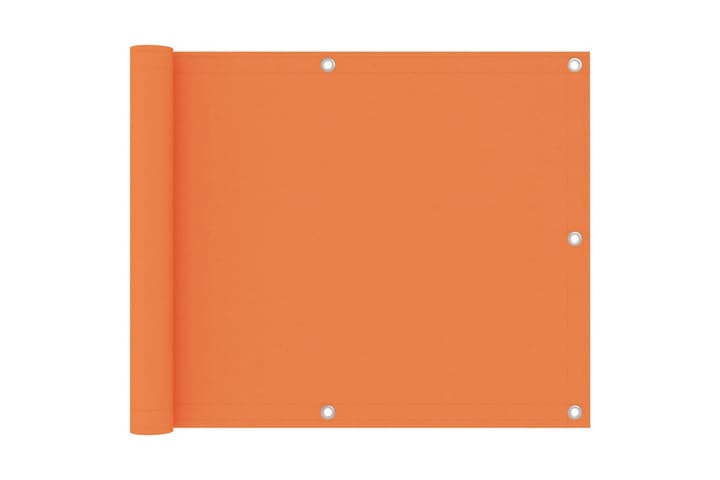 Parvekkeen suoja oranssi 75x300 cm Oxford kangas - Oranssi - Puutarhakalusteet - Parveke - Turvallisuus & parvekkeen tuulisuoja - Parvekesuoja