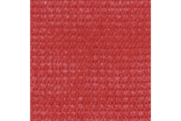 Parvekkeen suoja punainen 75x500 cm HDPE - Punainen - Puutarhakalusteet - Parveke - Turvallisuus & parvekkeen tuulisuoja - Parvekesuoja