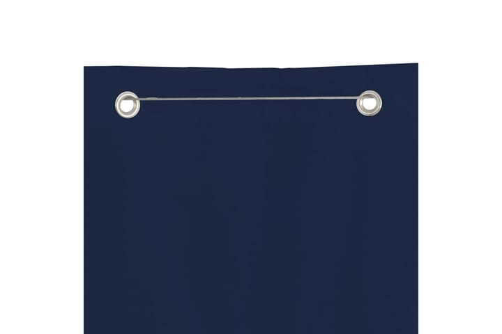 Parvekkeen suoja sininen 80x240 cm Oxford kangas - Sininen - Puutarhakalusteet - Parveke - Turvallisuus & parvekkeen tuulisuoja - Parvekesuoja