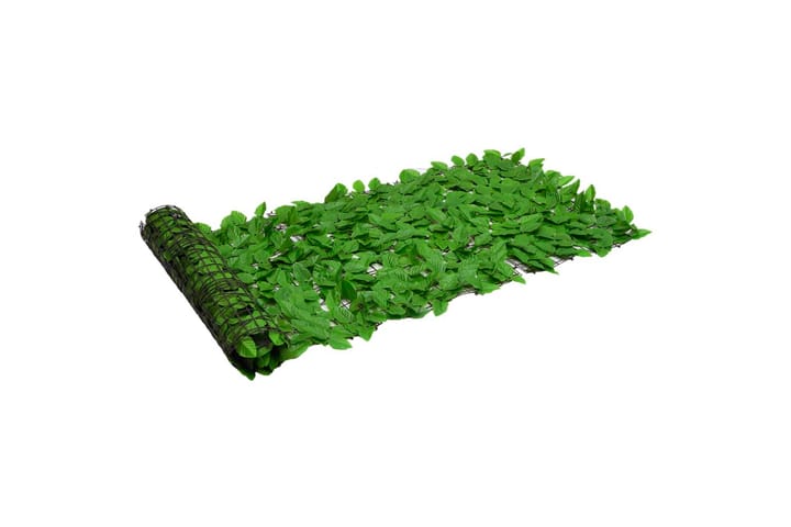 Parvekkeen suoja vihreillä lehdillä 500x75 cm - Puutarhakalusteet - Parveke - Turvallisuus & parvekkeen tuulisuoja - Parvekesuoja