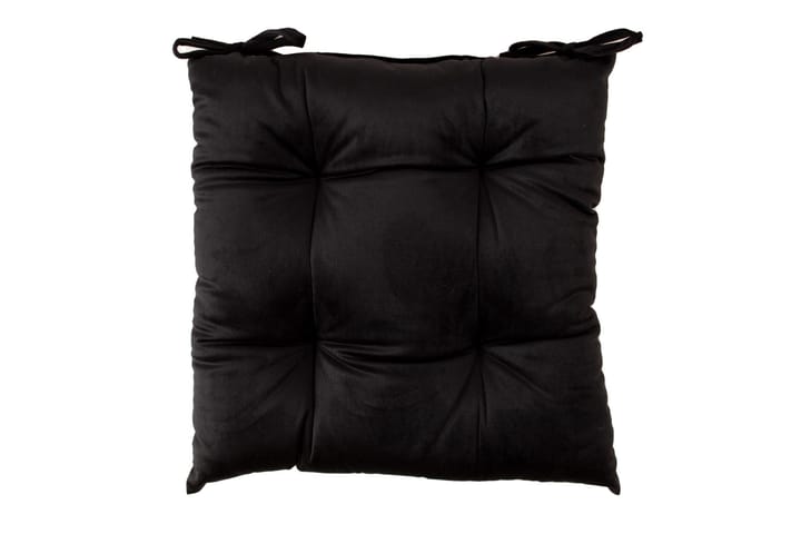 Istuintyyny Velvet 40x40 cm Musta - Puutarhakalusteet - Pehmusteet - Istuintyynyt ulos