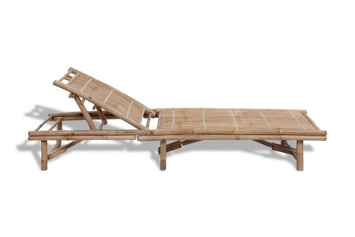 Aurinkotuoli bambu - Ruskea - Puutarhakalusteet - Tuolit & nojatuolit - Aurinkosänky & aurinkovaunu