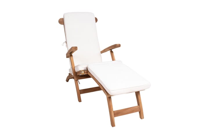 Istuinpehmuste Dorme - Valkoinen - Puutarhakalusteet - Tuolit & nojatuolit - Aurinkotuolit