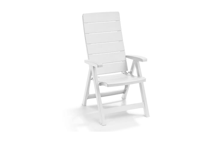 Säätötuoli Brasilia - Valkoinen - Puutarhakalusteet - Tuolit & nojatuolit - Säätötuolit